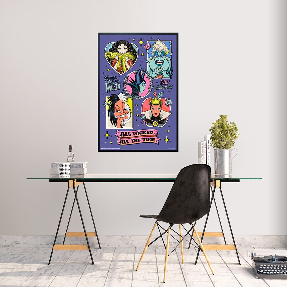 Αφίσα 61Χ91,5εκ. DISNEY Villains