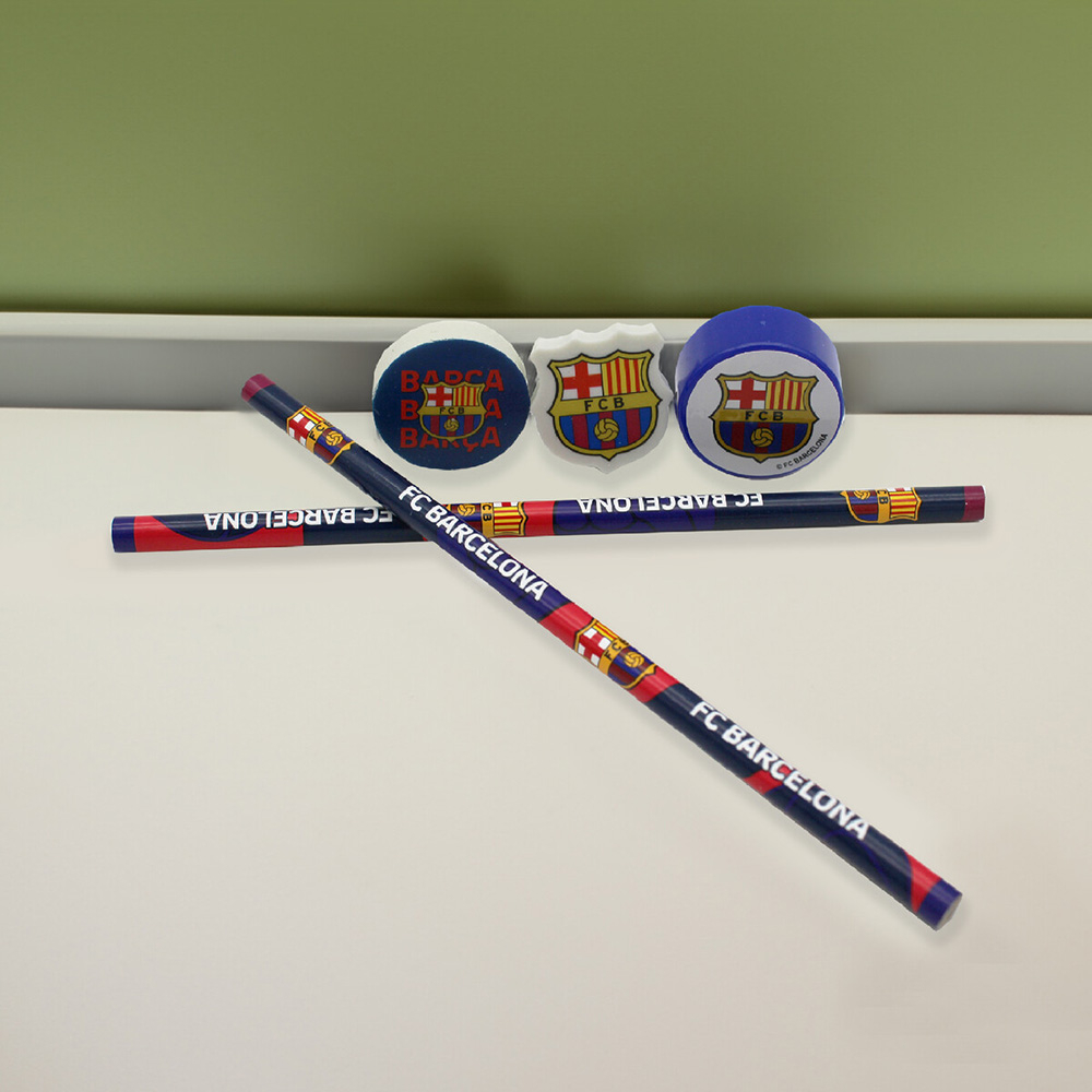 Stationery Set 5pcs FC BARCELONA