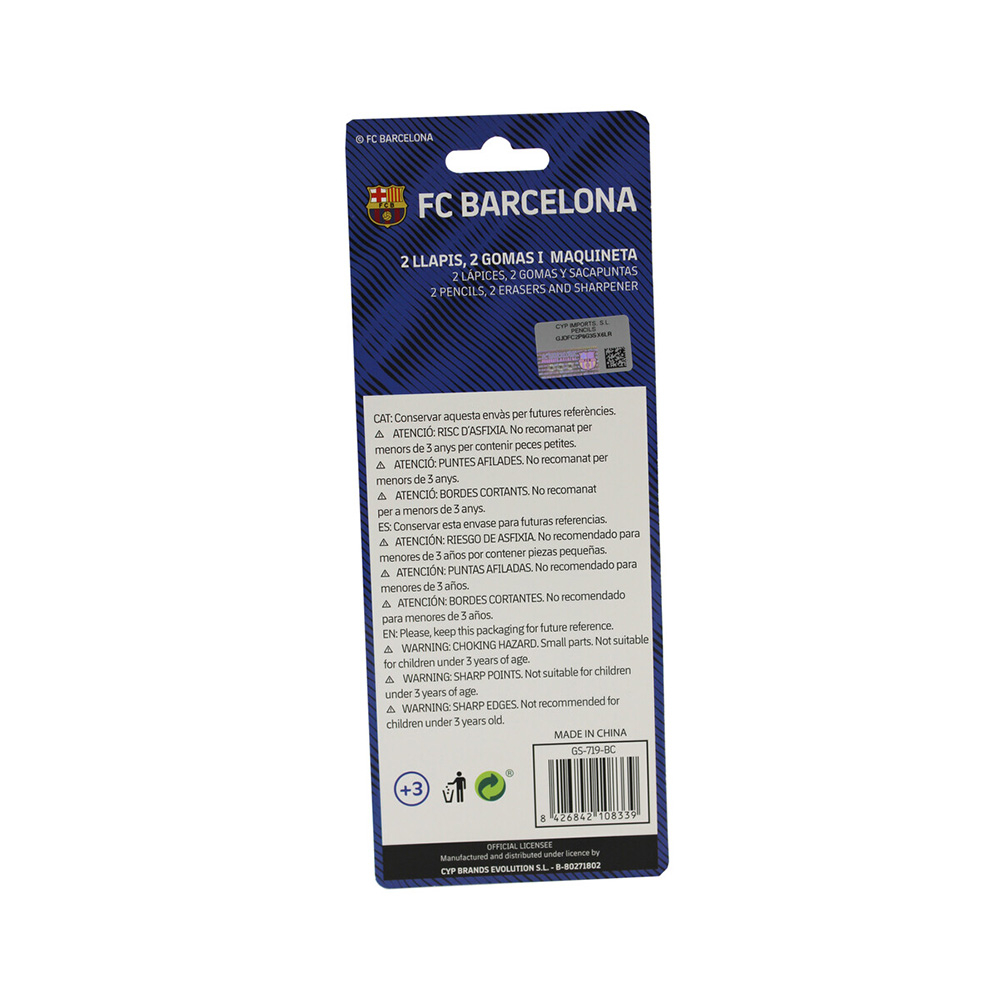 Stationery Set 5pcs FC BARCELONA