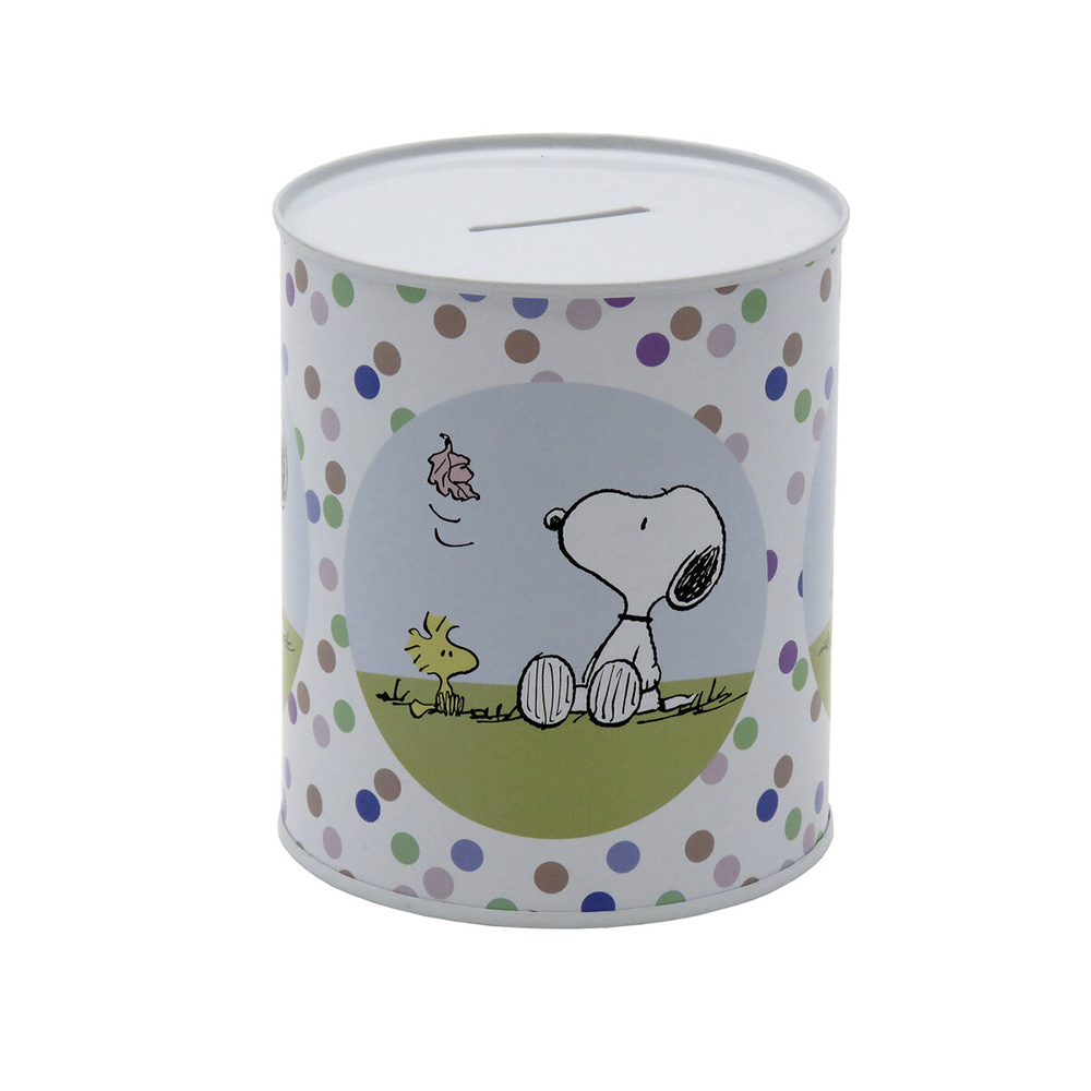 Metallic Coin Bank Box SNOOPY