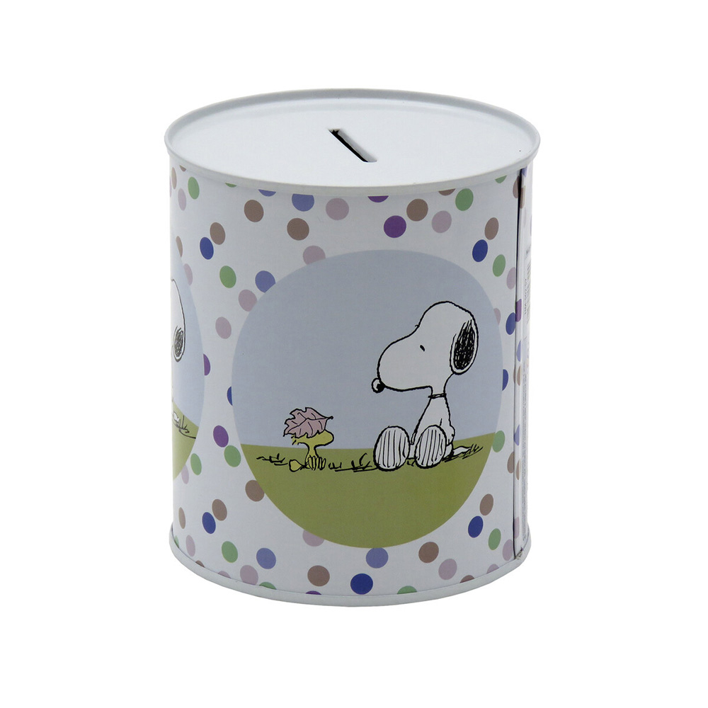 Metallic Coin Bank Box SNOOPY