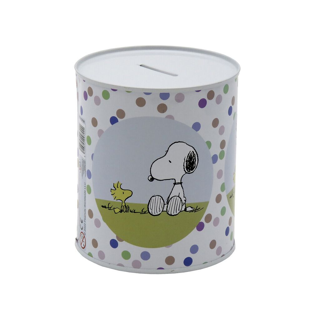 Metallic Coin Bank Box SNOOPY