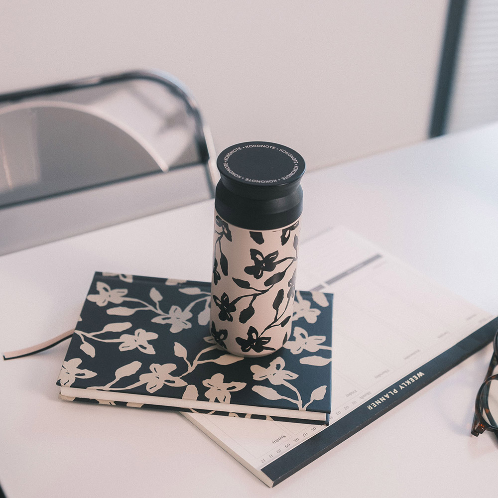 Metallic Bottle 350ml KOKONOTE MIDNIGHT DAHLIA Mini