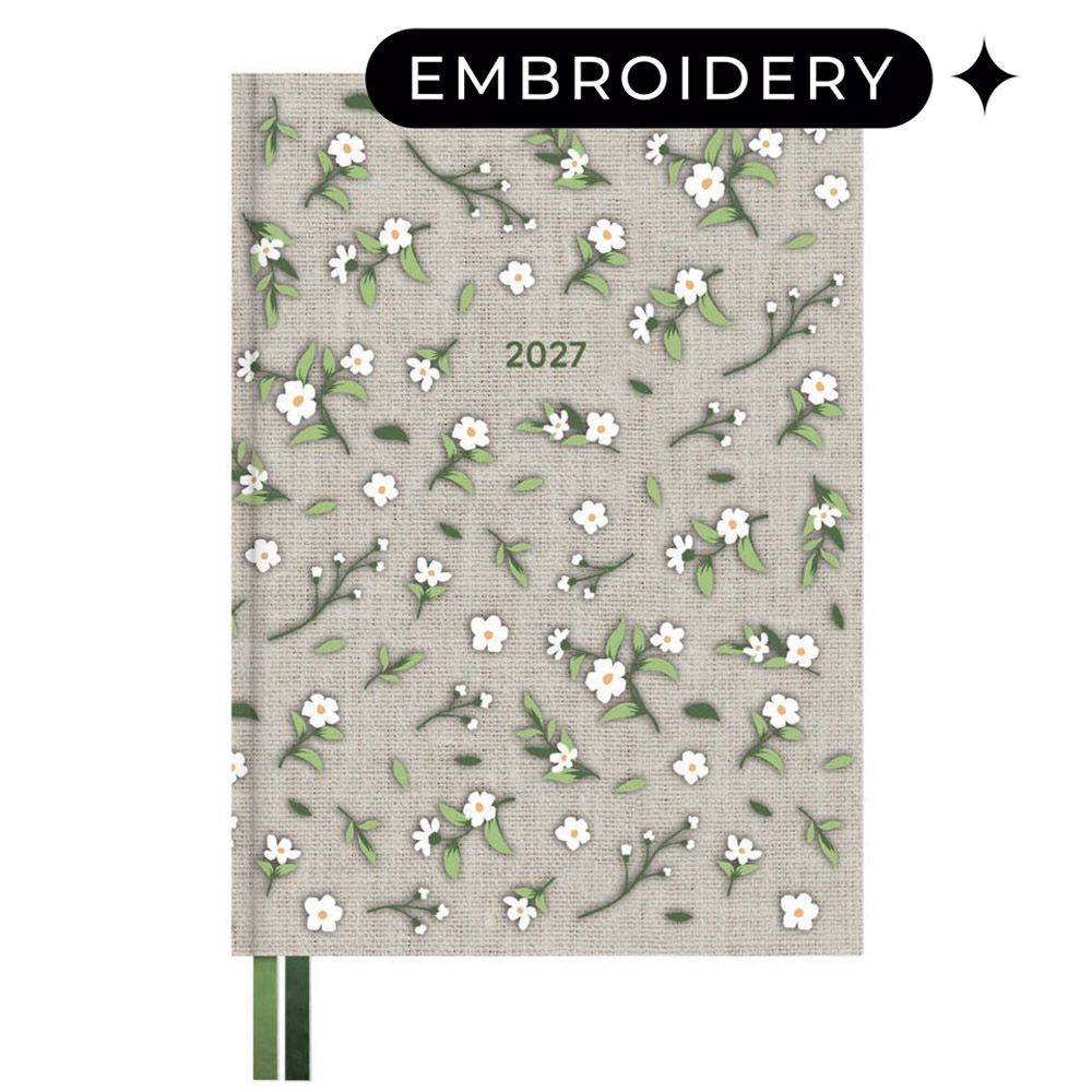 Premium Εβδομαδιαίο Ημερολόγιο 2027 Ετήσιο 15X21,5εκ GAIA COZY BLOOM by Kokonote