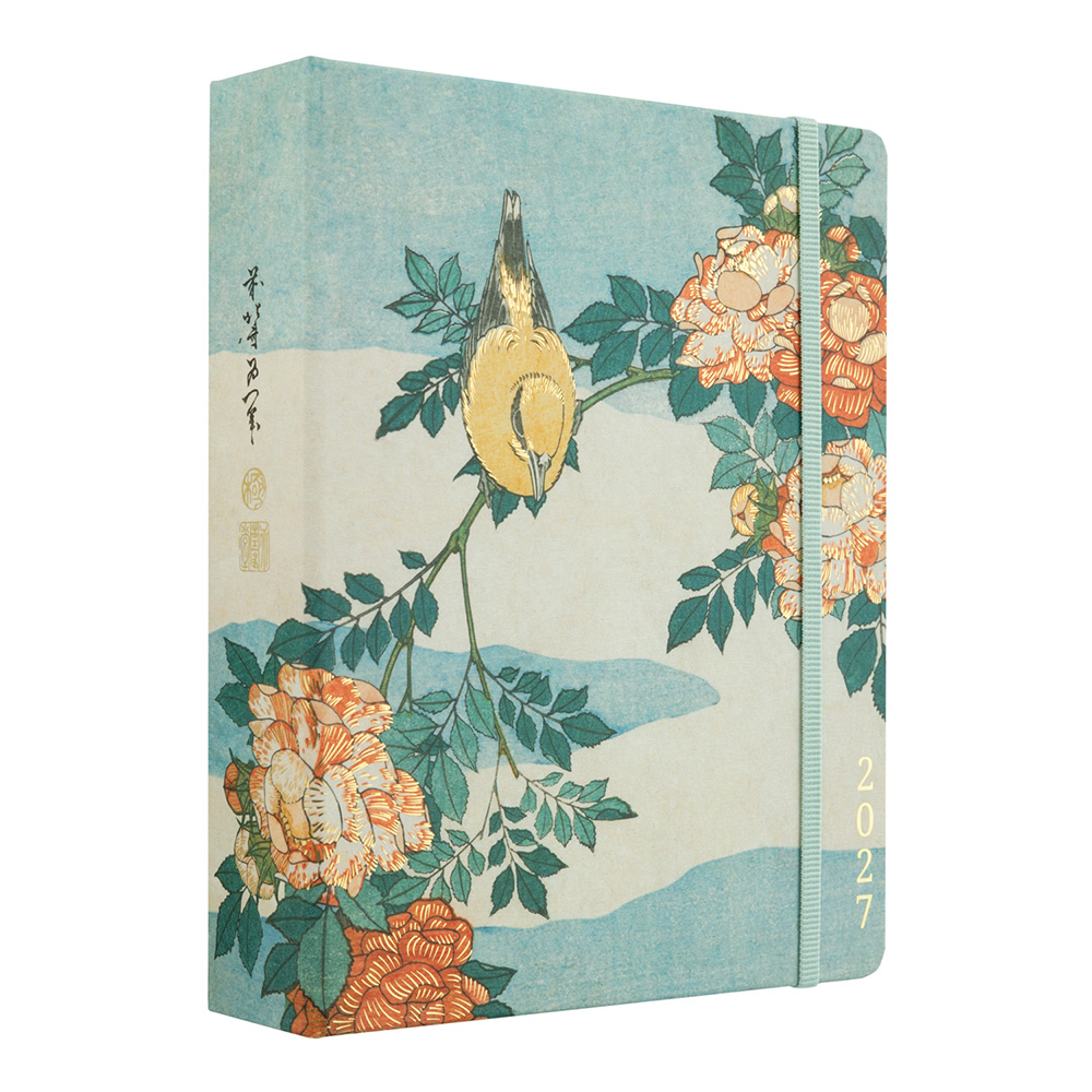 Premium Weekly Diary 2026/2027 17 Months 16.5x20cm IDOLE HOKUSAI by Kokonote