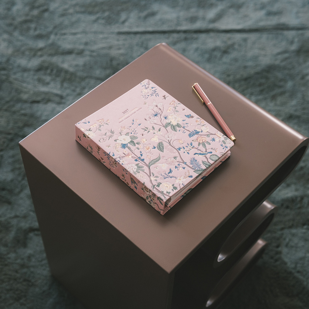 Premium Weekly Diary 2026/2027 17 Months 16.5x20cm IDOLE SEASONAL FLOWERS by Kokonote