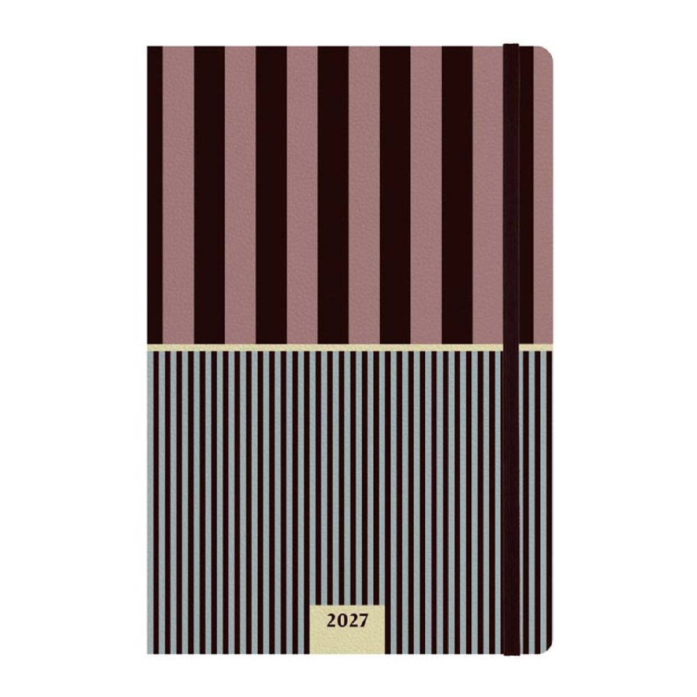 Premium Weekly Agenda 2027 12 Months 21Χ25cm PETIT STRIPES by Kokonote