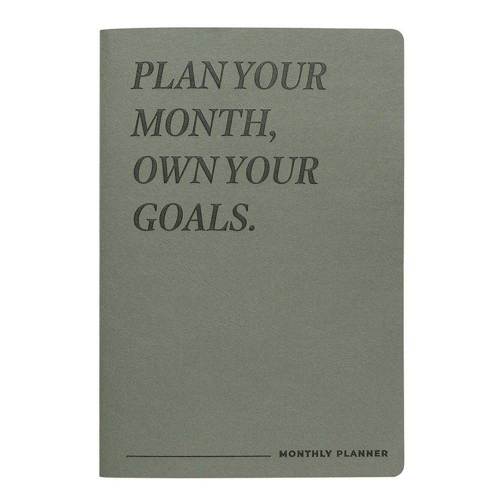 Perpetual Monthly Planner 17Χ25cm MATCHA LATTE by Kokonote