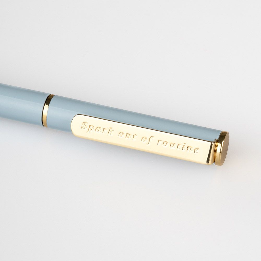 Ballpoint Pen 0,70mm KOKONOTE BASIC STUDIO Cloudy Sky with Gold Plated Finish