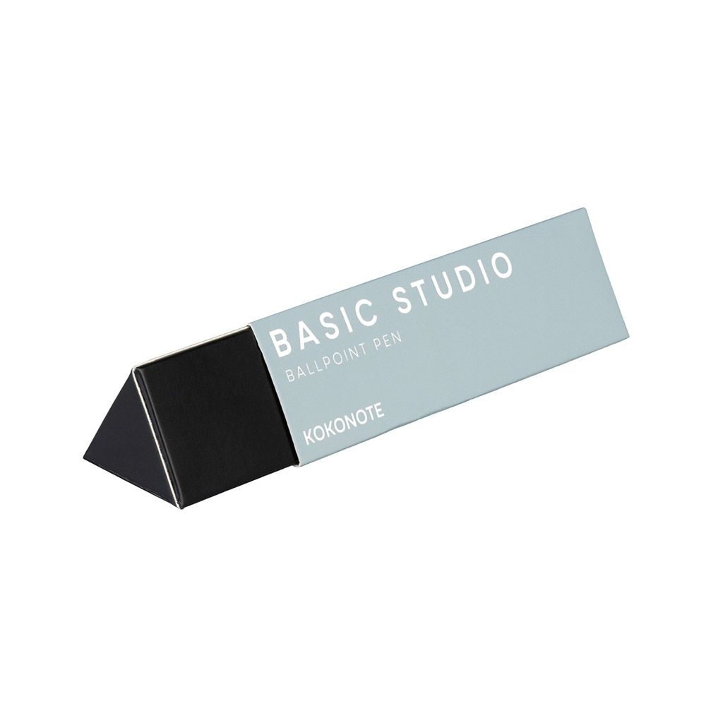 Ballpoint Pen 0,70mm KOKONOTE BASIC STUDIO Cloudy Sky with Gold Plated Finish