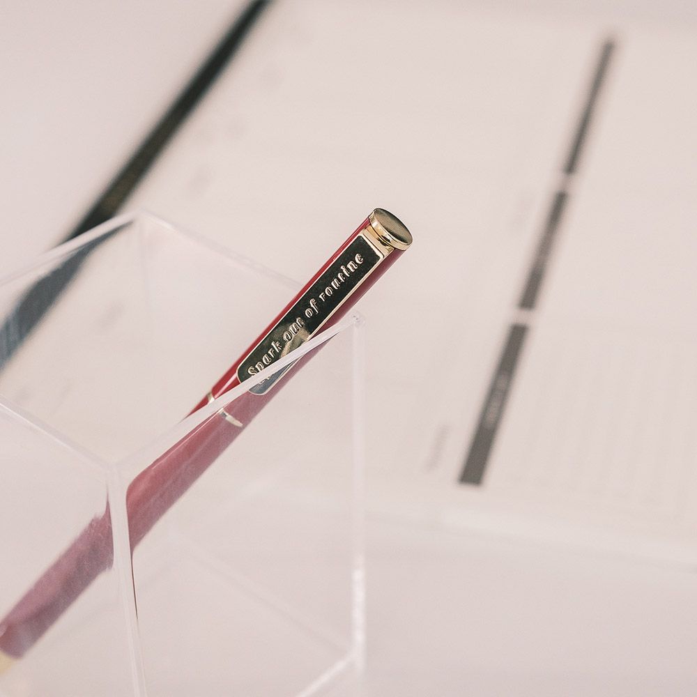 Ballpoint Pen 0,70mm KOKONOTE BASIC STUDIO Rose Nude with Gold Plated Finish