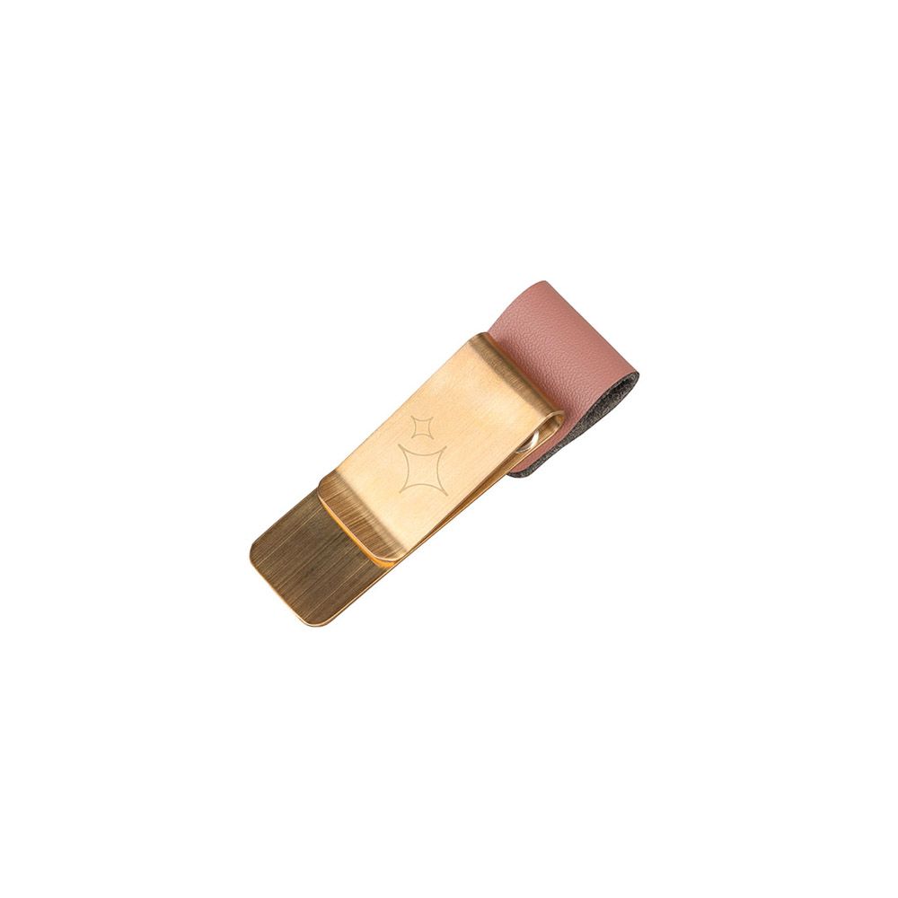 Gold Plated Metal Clip with Pen Holder KOKONOTE BASIC STUDIO Rose Nude