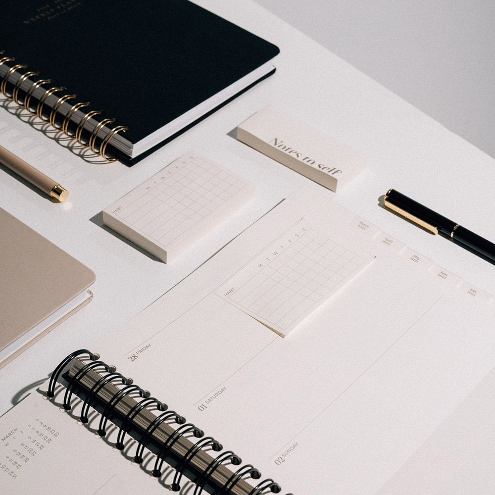 Αυτοκόλλητες Σημειώσεις KOKONOTE BASIC STUDIO Habit Tracker