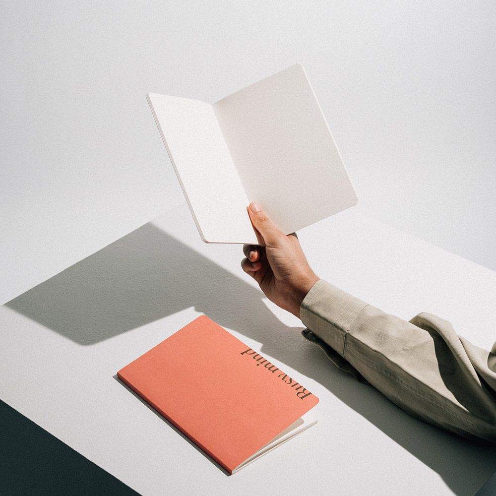 Pack of 2 Notebooks Α5 KOKONOTE BASIC STUDIO Pesto Blossom