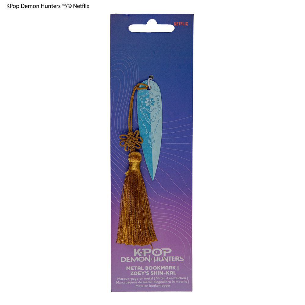 Metal Bookmark K-POP DEMON HUNTERS Zoey's Shin-kal