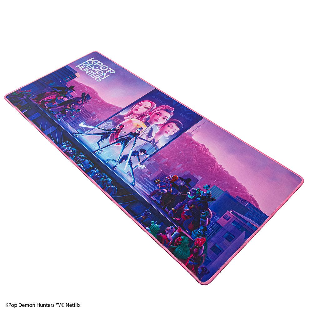 Gaming Pad / Σουμέν XL 35Χ80εκ K-POP Demon Hunters Takedown