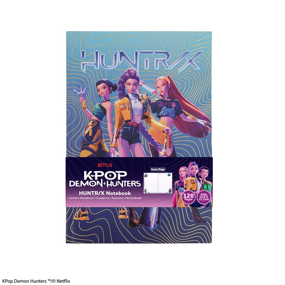 Premium Soft Notebook A5 K-POP DEMON HUNTERS HUNTR/X