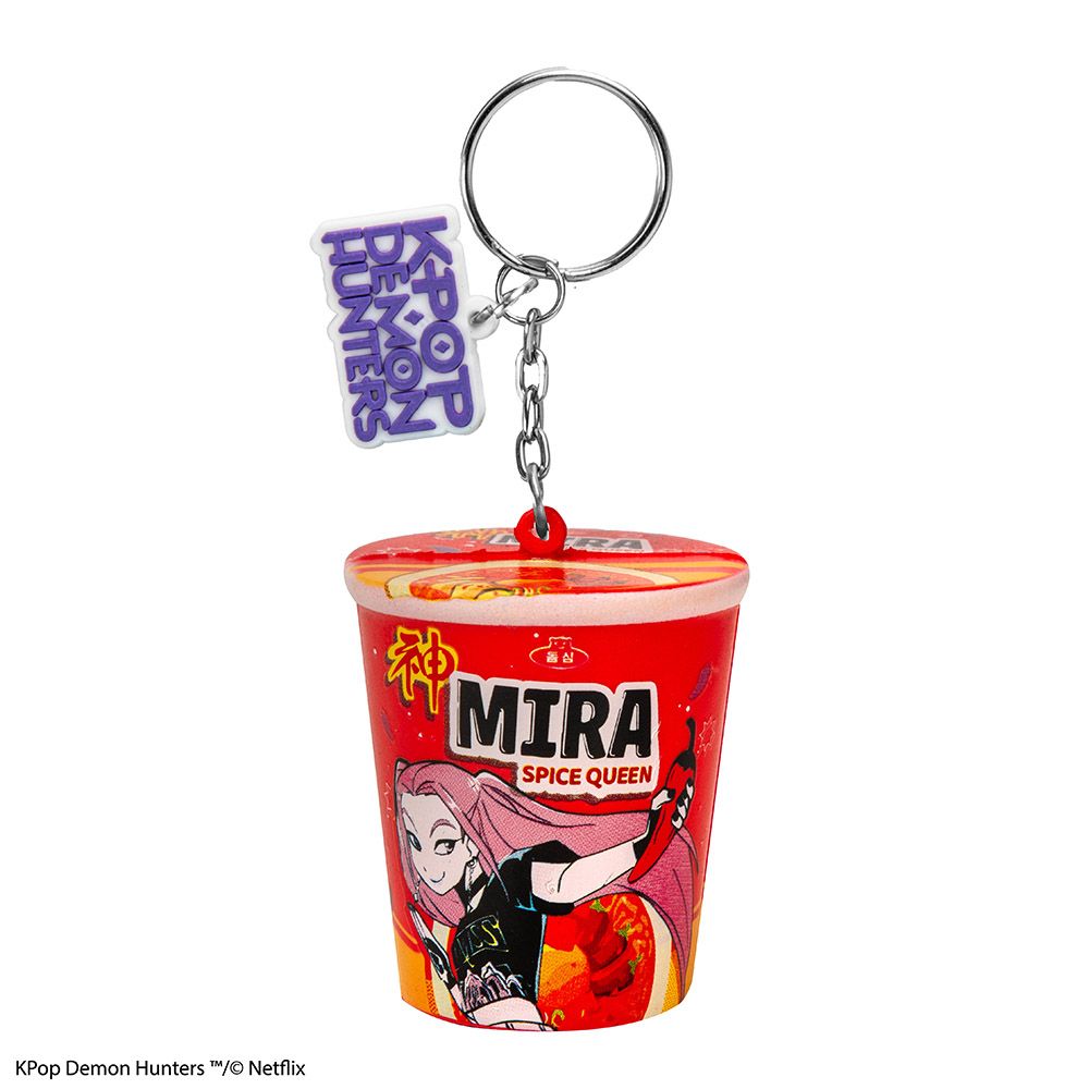 Squishy keyring K-POP DEMON HUNTERS Noodle Cup Mira Spice Queen