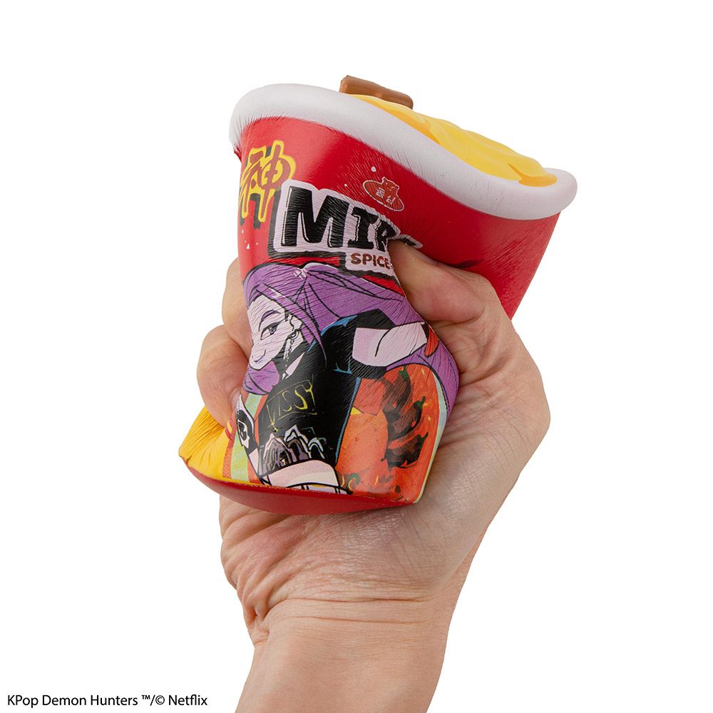Squishy K-POP Demon Hunters Mira Spice Queen Noodles 14x10.8x13 cm