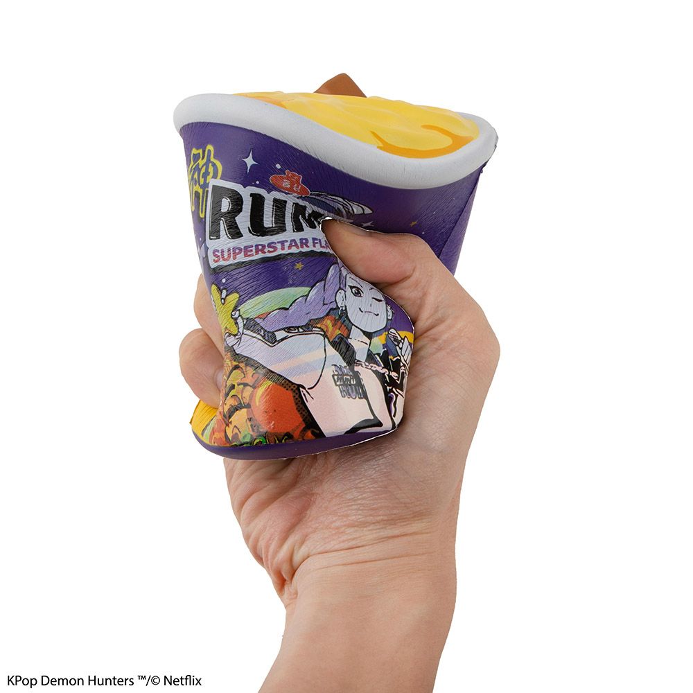 Squishy K-POP Demon Hunters Rumi Superstar Flavor Noodles 14x10.8x13 cm