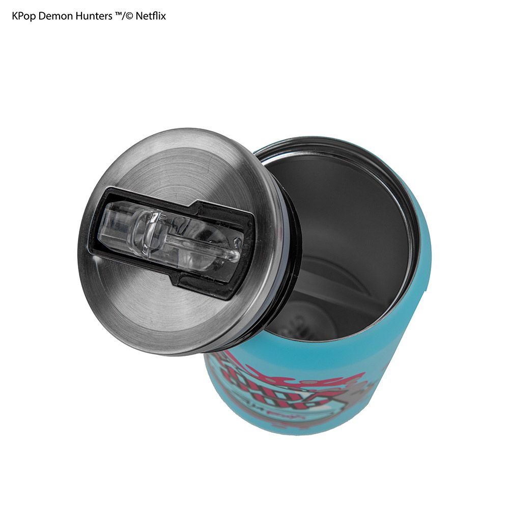 Metallic Cup with straw Hot&Cold 500ml K-POP DEMON HUNTERS Soda Pop Can