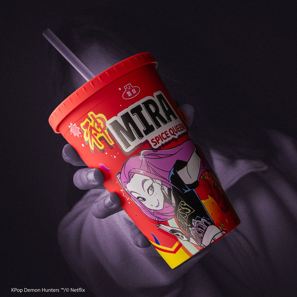 Tumbler with Straw 475ml K-POP DEMON HUNTERS Mira Spice Queen