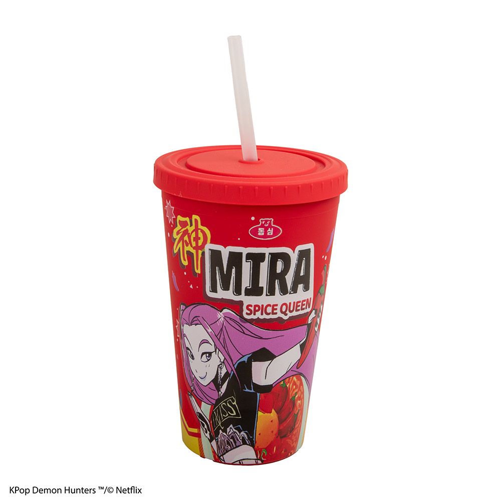 Tumbler with Straw 475ml K-POP DEMON HUNTERS Mira Spice Queen