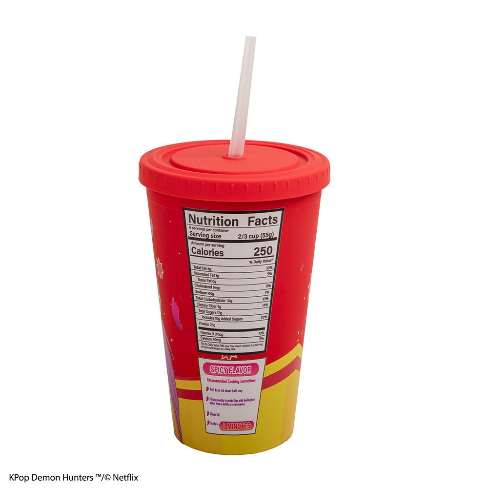 Tumbler with Straw 475ml K-POP DEMON HUNTERS Mira Spice Queen