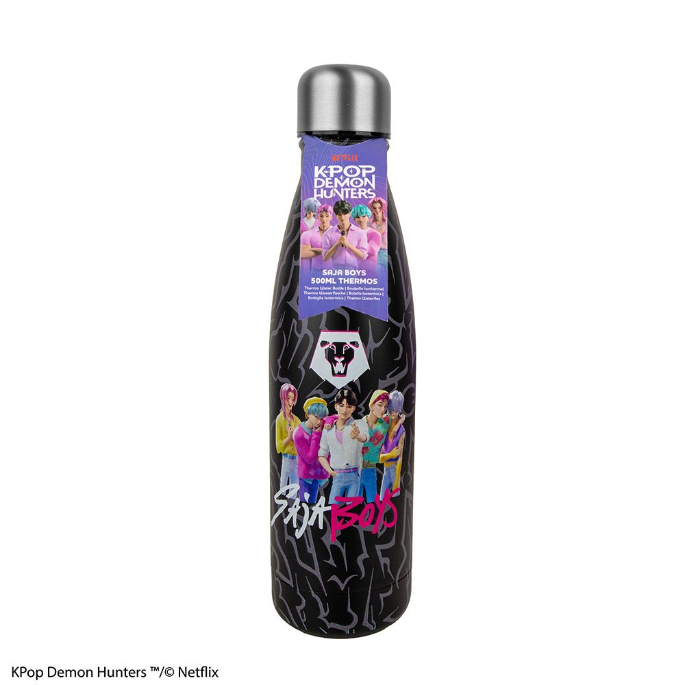 Metallic Bottle Hot&Cold 500ml K-POP DEMON HUNTERS Saja Boys