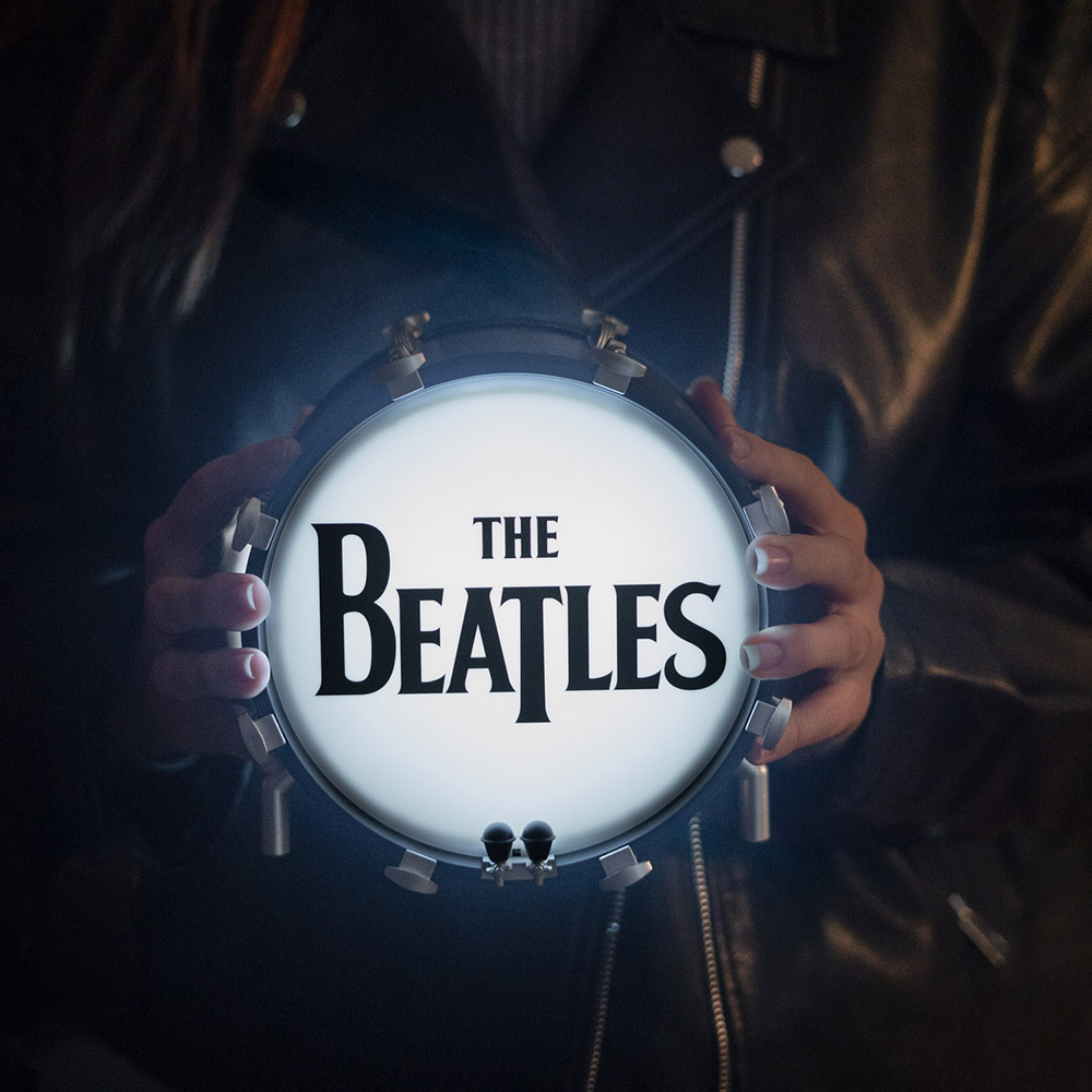 Portable Light Lamp 17cm THE BEATLES