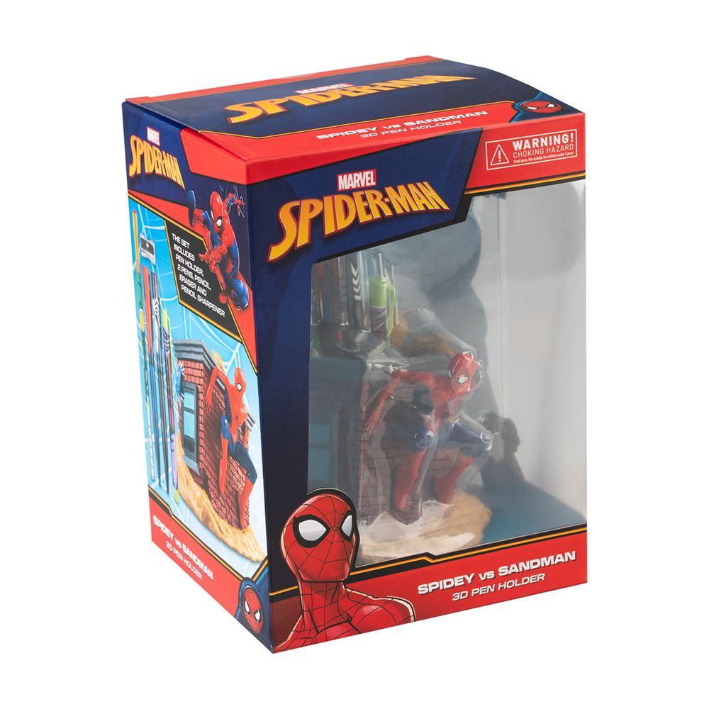 Μολυβοθήκη 13εκ με Σετ Ειδών Γραφής MARVEL SPIDERMAN