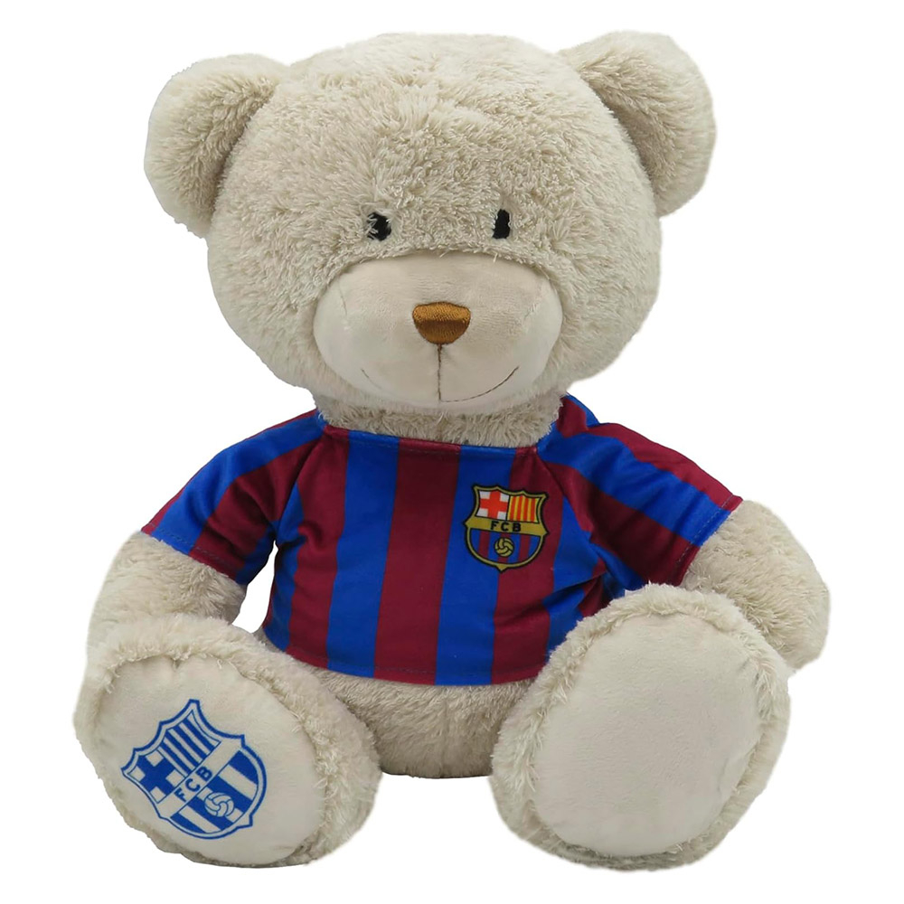 Λούτρινο Teddy Bear with T Shirt 35εκ. FC BARCELONA