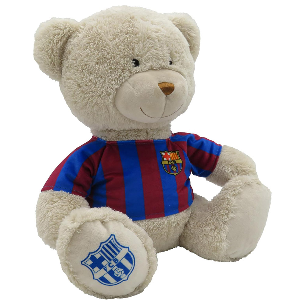 Λούτρινο Teddy Bear with T Shirt 35εκ. FC BARCELONA