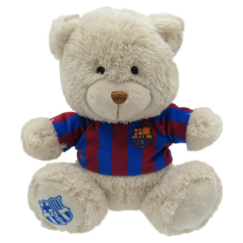 Teddy Bear with T Shirt Plush Toy 20cm FC BARCELONA