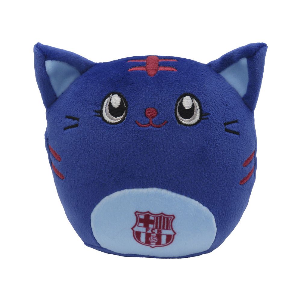Cat Squishy Plush Toy 12cm FC BARCELONA