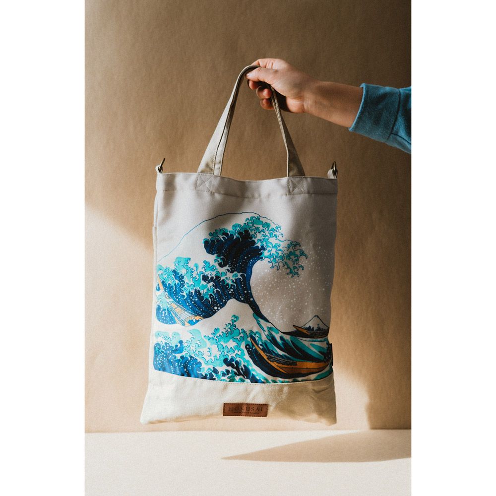 Premium Τσάντα Αγορών Οικολογική JAPANESE ART Hokusai by Kokonote