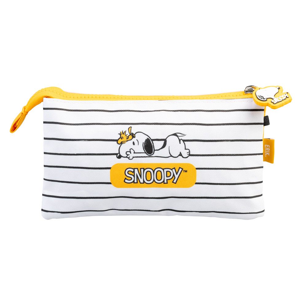 Triple Pencil case 22cm SNOOPY Lazy Days