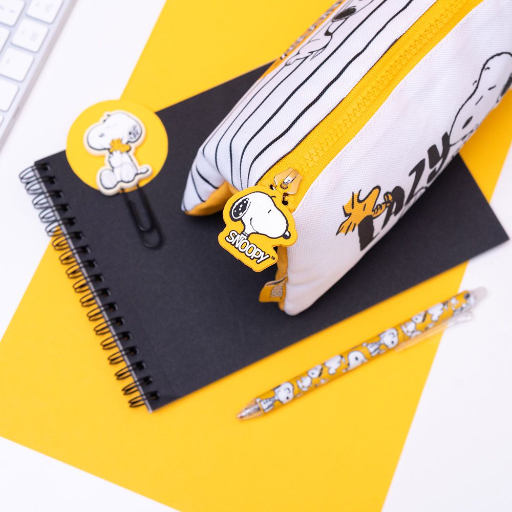 Triple Pencil case 22cm SNOOPY Lazy Days