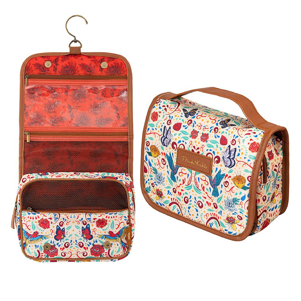 Hanging Travel Toiletry Bag FRIDA KAHLO Viva La Vida
