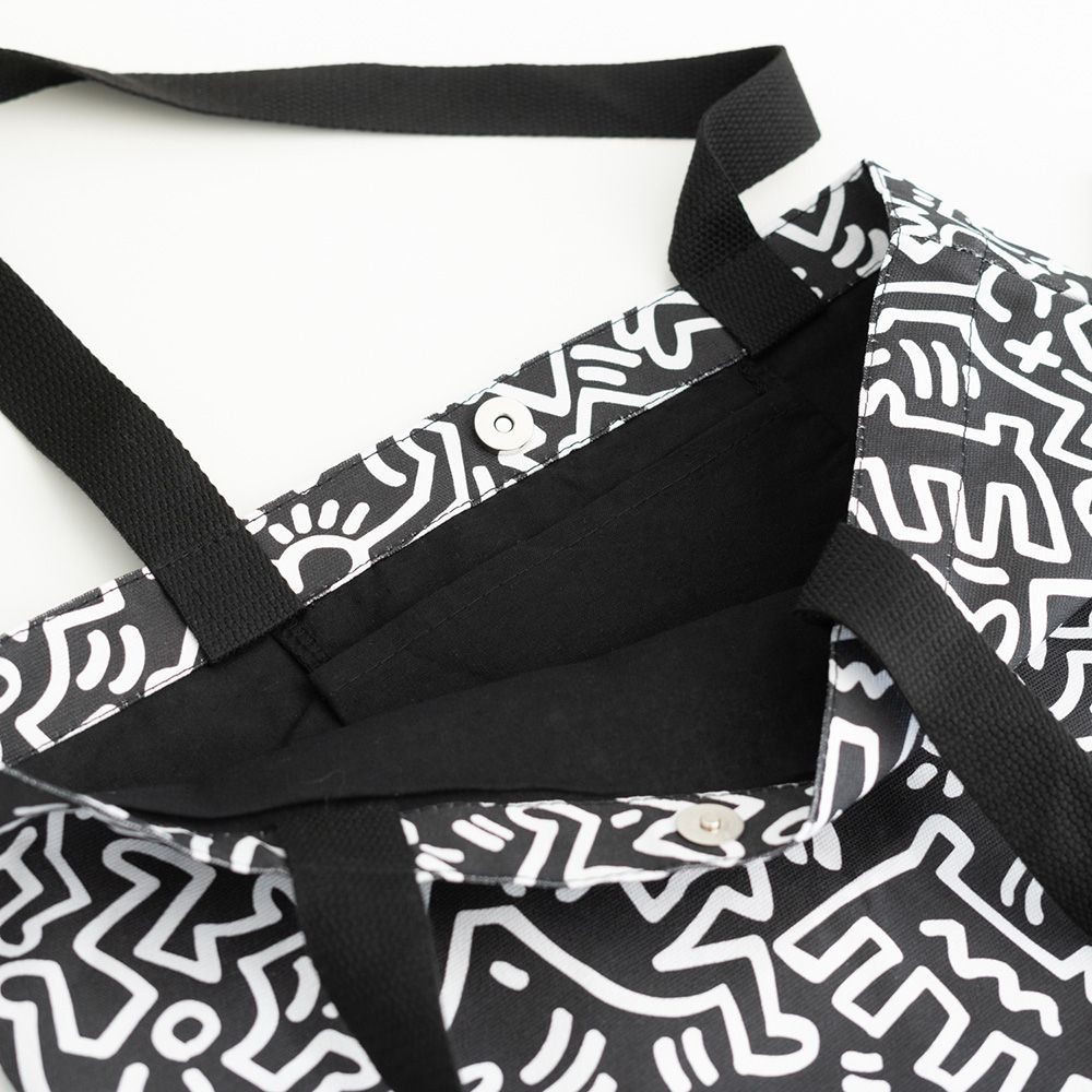 Ecofriendly Totebag 42X42cm KEITH HARING