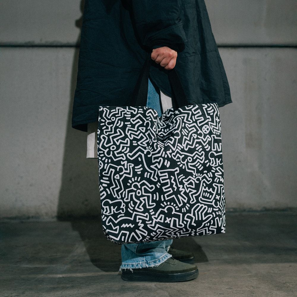 Ecofriendly Totebag 42X42cm KEITH HARING