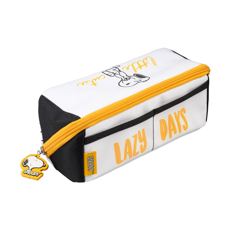 Double Rectangular Case SNOOPY Lazy Days