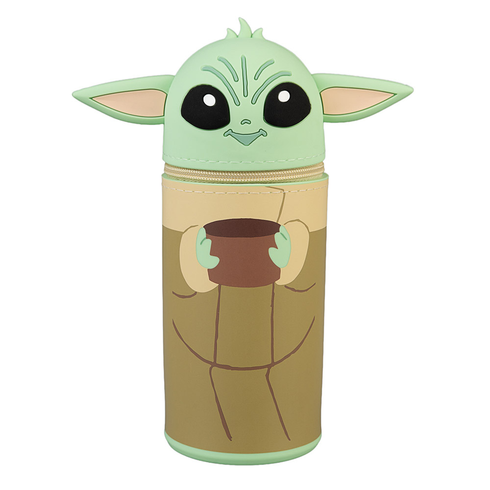 3D Pencil Case 18cm STAR WARS THE MANDALORIAN AND GROGU The Child Grogu