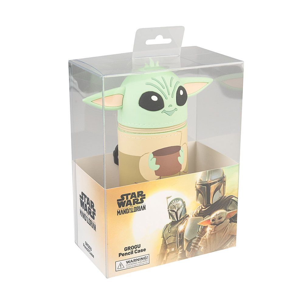 3D Pencil Case 18cm STAR WARS THE MANDALORIAN AND GROGU The Child Grogu