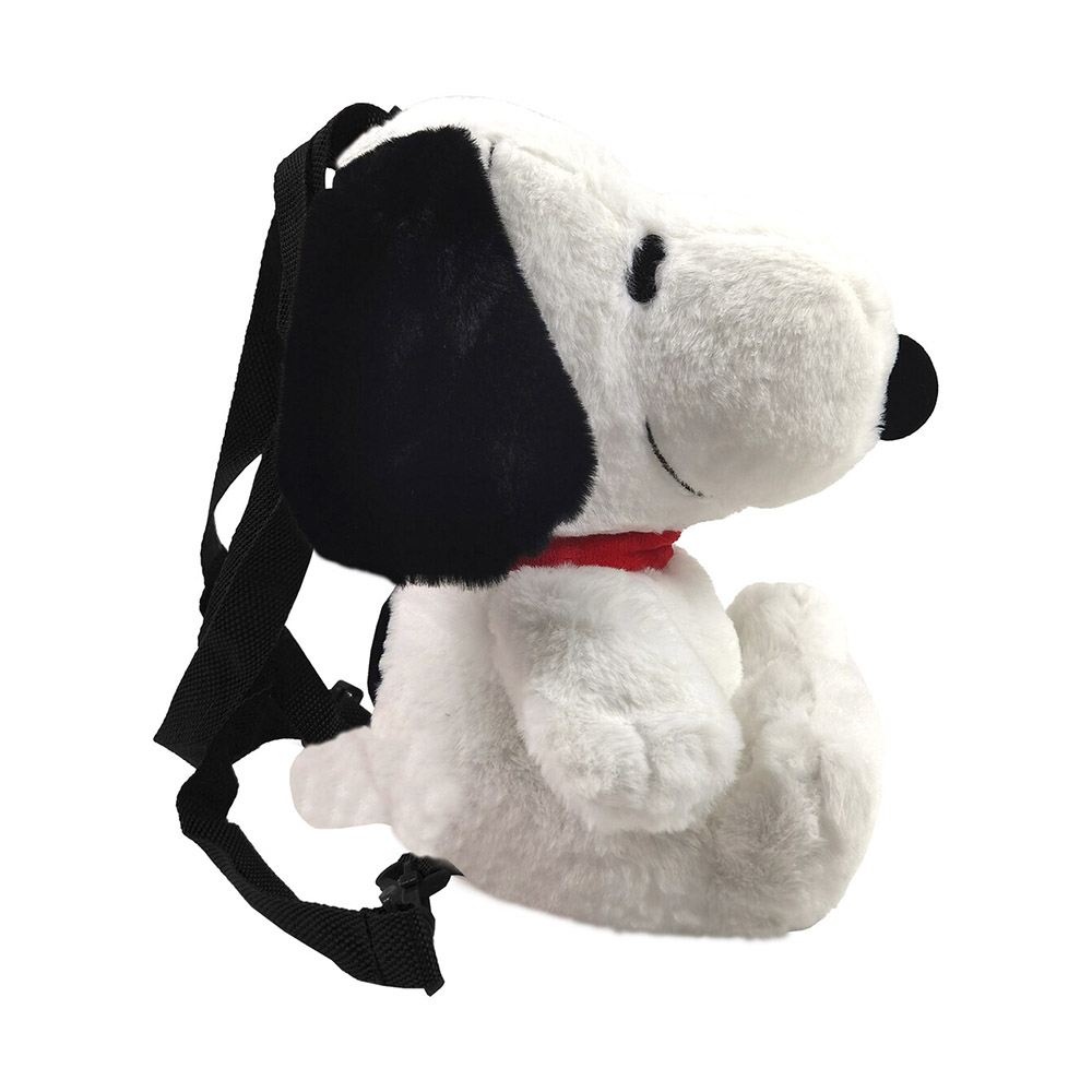 Τσάντα Πλάτης Λούτρινη 28εκ SNOOPY