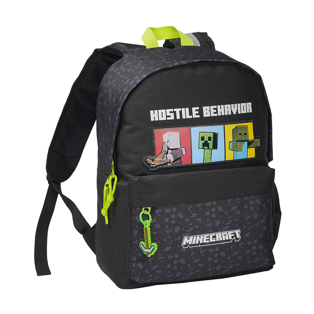 MINECRAFT School Trolley Adaptable Backpack 42cm