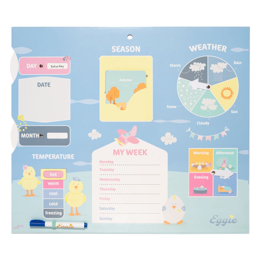Wall Calendar My First Calendar 34X35cm EGGIE