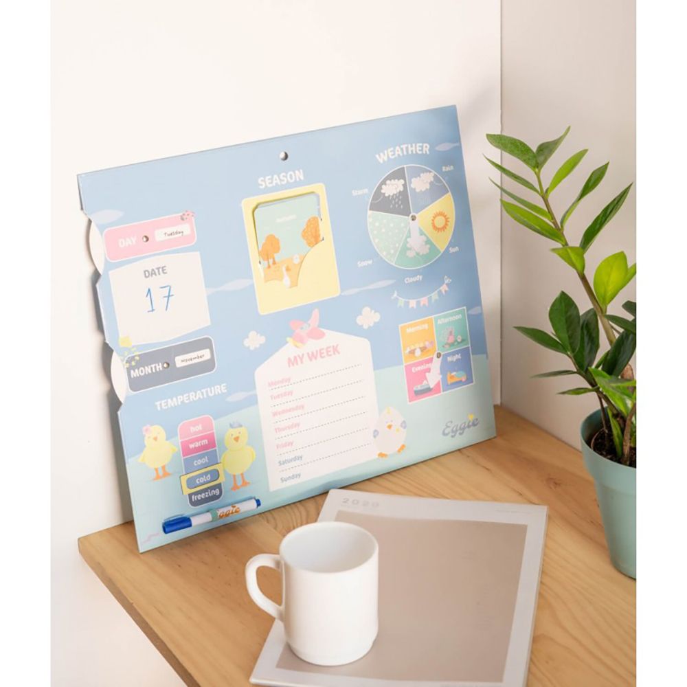 Wall Calendar My First Calendar 34X35cm EGGIE