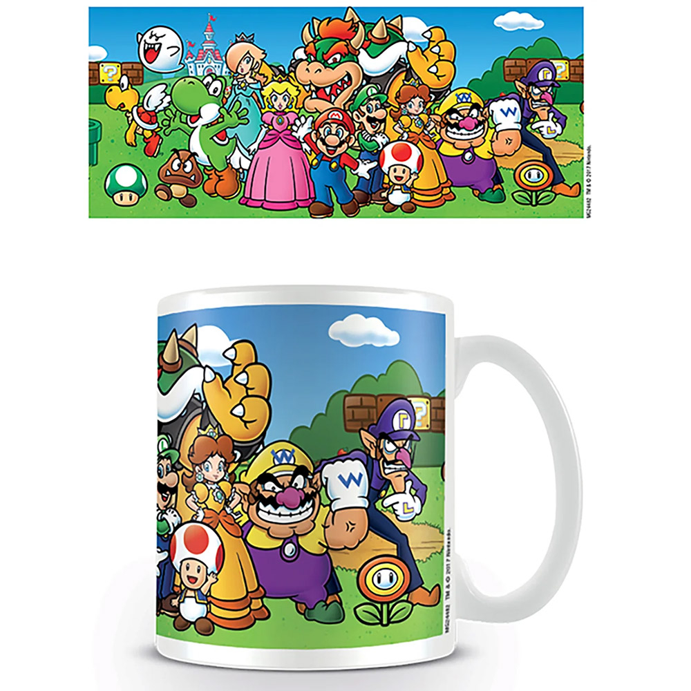 Mug Super Mario Characters