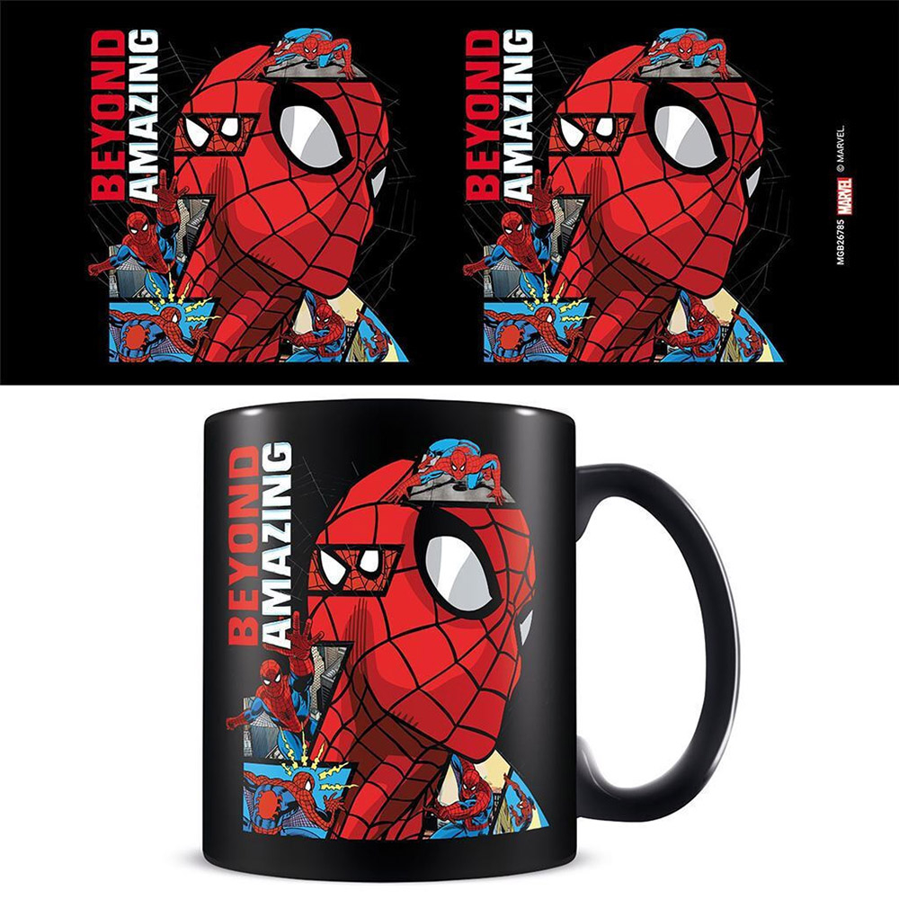 Κούπα Μαύρη 330ml MARVEL SPIDER-MAN (60 Years)